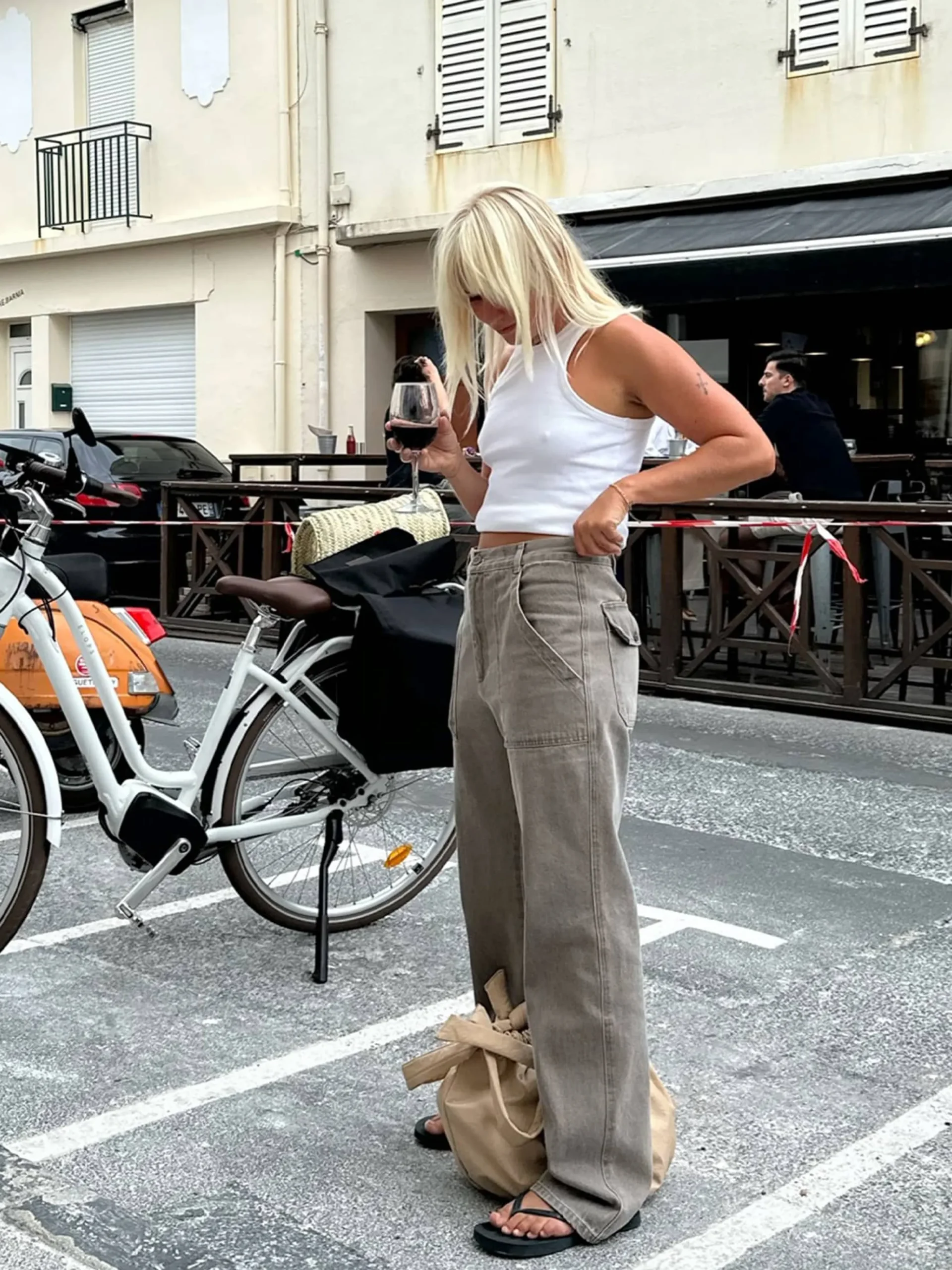 Djerf Avenue Go To Pants Brown Discount