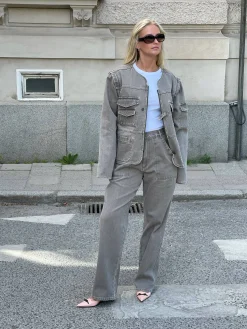 Djerf Avenue Go To Pants Brown Discount