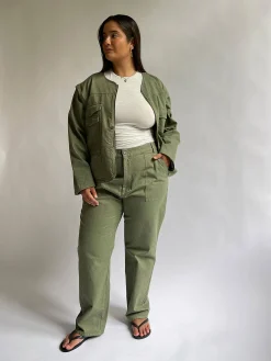 Djerf Avenue Go To Pants Green Best