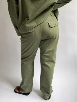 Djerf Avenue Go To Pants Green Best