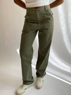 Djerf Avenue Go To Pants Green Best