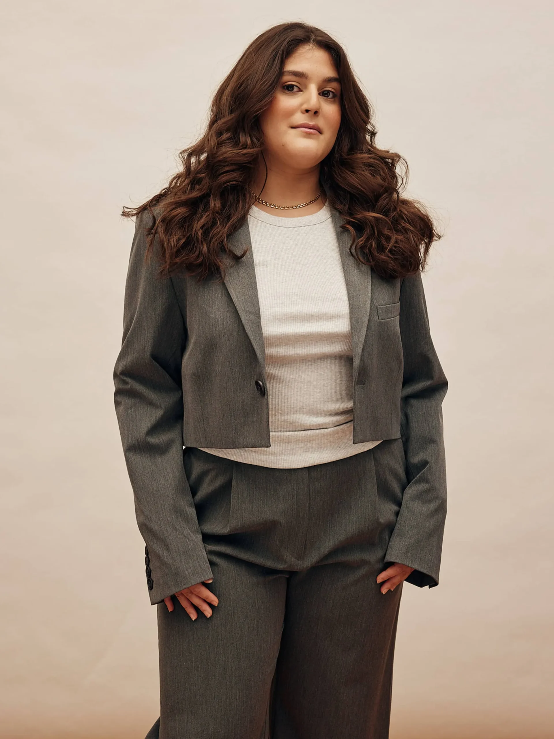 Djerf Avenue It Blazer Grey New