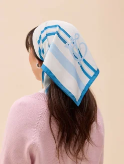 Djerf Avenue Little Scarf DA Coastal Blue Discount