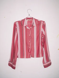 Djerf Avenue Little Shirt Sorbet Sale