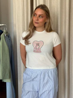 Djerf Avenue Little Tee Sweet Bear Hot