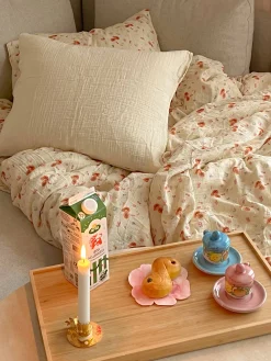 Djerf Avenue Muslin Duvet Cover - Single Fruit Sale