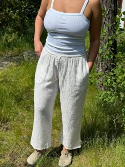 Djerf Avenue Muslin Pants Summer Field Best