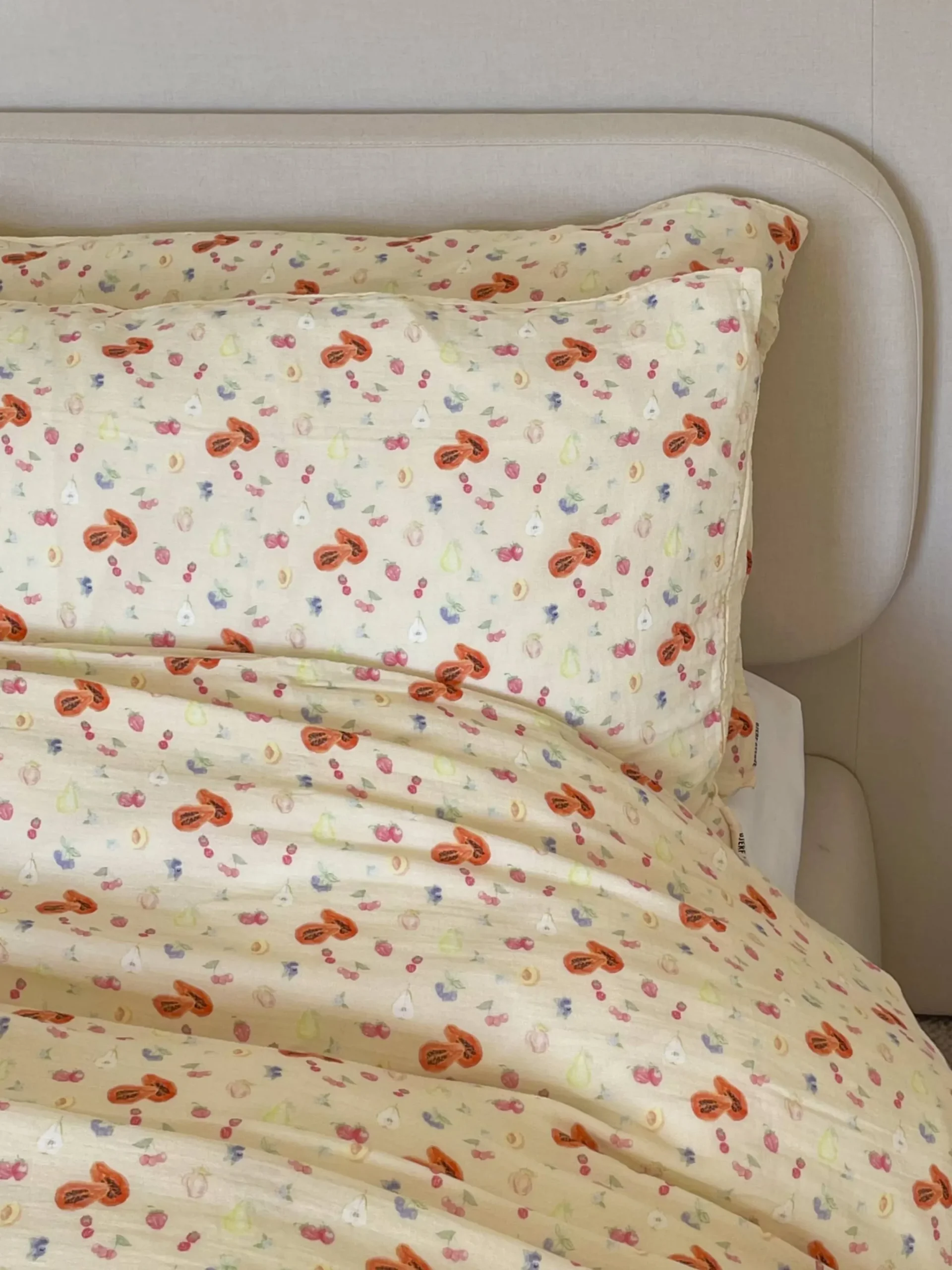 Djerf Avenue Muslin Pillow Case Fruit Sale