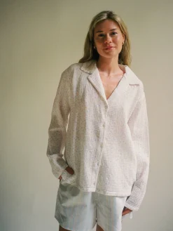 Djerf Avenue Muslin Shirt Summer Field Sale