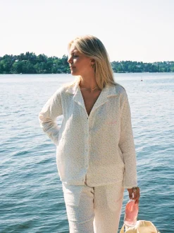 Djerf Avenue Muslin Shirt Summer Field Sale