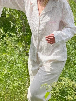 Djerf Avenue Muslin Shirt Summer Field Sale