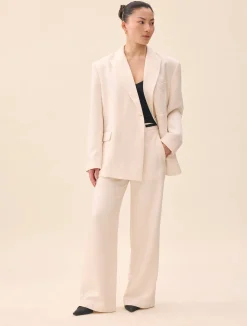 Djerf Avenue Occasion Blazer White Sale