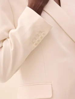 Djerf Avenue Occasion Blazer White Sale