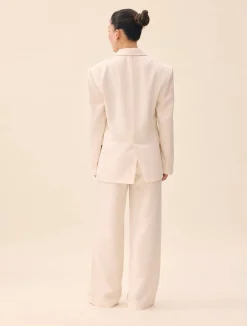 Djerf Avenue Occasion Blazer White Sale