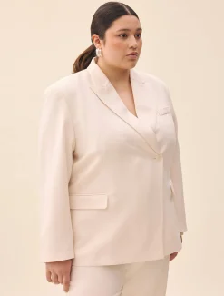 Djerf Avenue Occasion Blazer White Sale