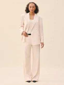 Djerf Avenue Occasion Pants White Discount