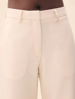 Djerf Avenue Occasion Pants White Discount