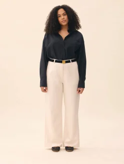 Djerf Avenue Occasion Pants White Discount