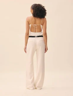 Djerf Avenue Occasion Pants White - Tall