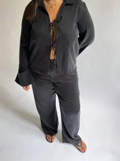 Djerf Avenue Occasion Top Ash Clearance