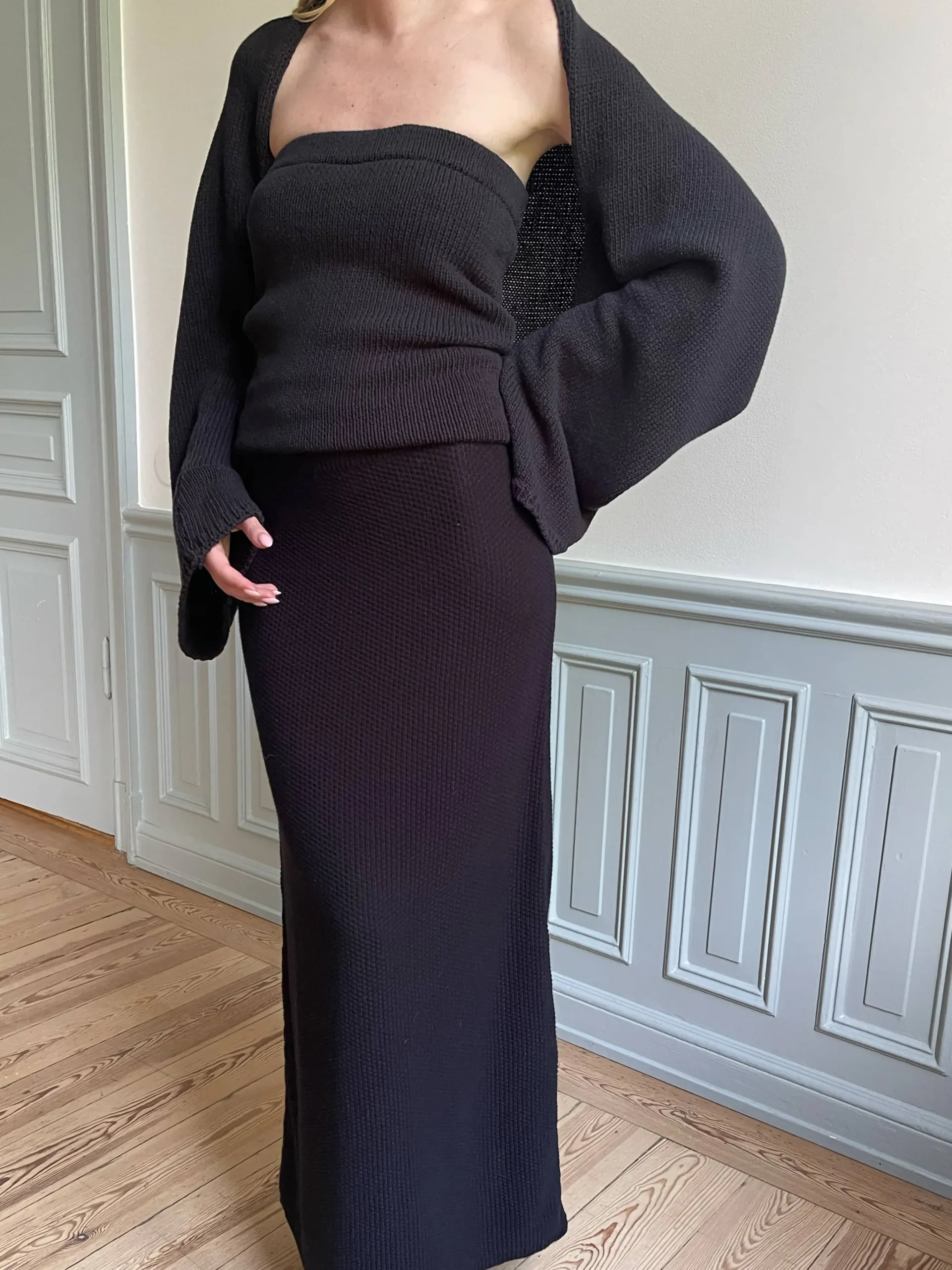 Djerf Avenue Principessa Skirt Black Discount