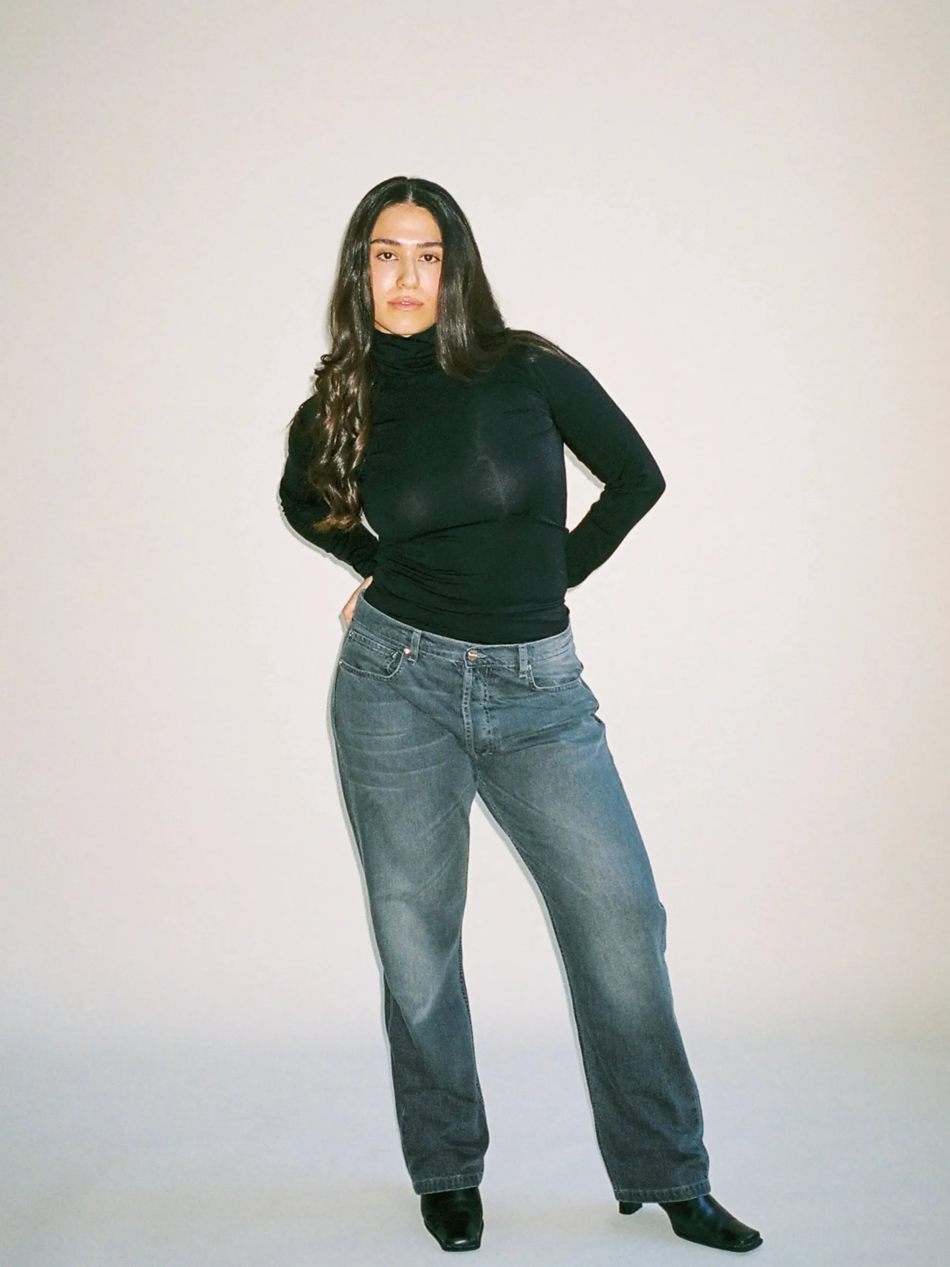 Djerf Avenue Relaxed Jeans Grey Sale