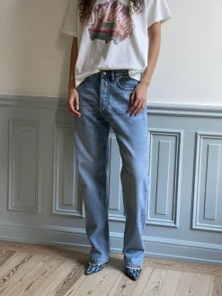Djerf Avenue Relaxed Jeans Washed Blue Best