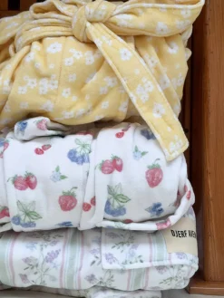 Djerf Avenue Robe Lemon Cake Clearance