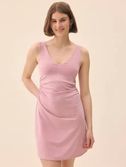 Djerf Avenue Serenade Dress Dusty Pink