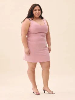 Djerf Avenue Serenade Dress Dusty Pink