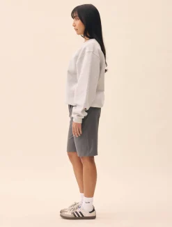 Djerf Avenue Staple Sweatshirt Grey New