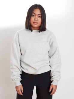 Djerf Avenue Staple Sweatshirt Grey New