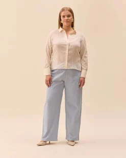 Djerf Avenue Summer Shirt White Best