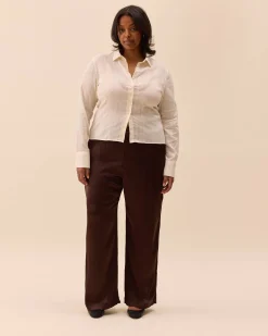 Djerf Avenue Summer Shirt White Best