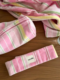Djerf Avenue Terry Headband Gelato Stripe Online