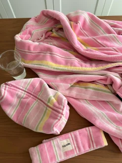 Djerf Avenue Terry Headband Gelato Stripe Online