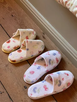 Djerf Avenue Terry Slippers Fruit New