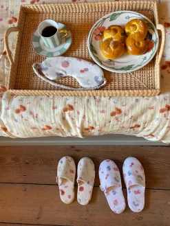 Djerf Avenue Terry Slippers Summer Berries Discount