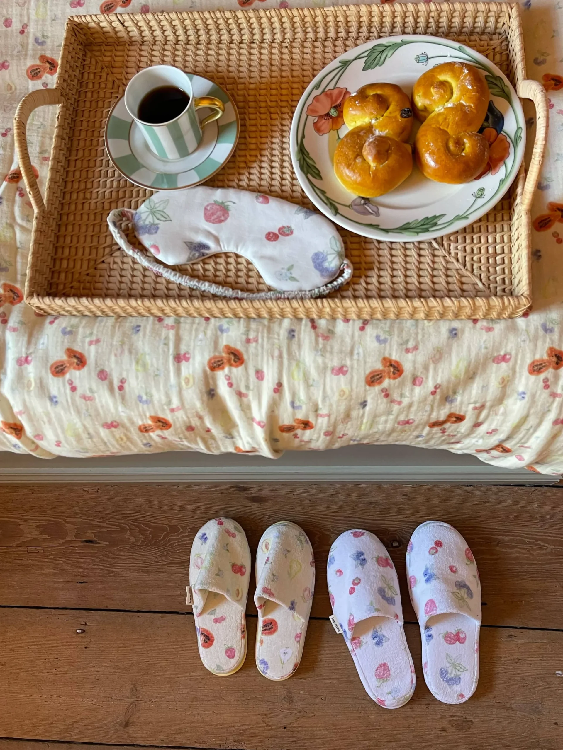 Djerf Avenue Terry Slippers Summer Berries Discount