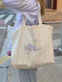 Djerf Avenue Tote Bag Angel Print Best