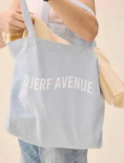 Djerf Avenue Tote Bag Light Blue Sale