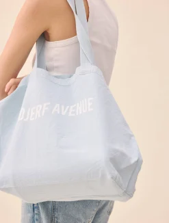 Djerf Avenue Tote Bag Light Blue Sale