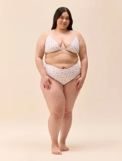 Djerf Avenue Triangle Bikini Top Summer Berries Discount