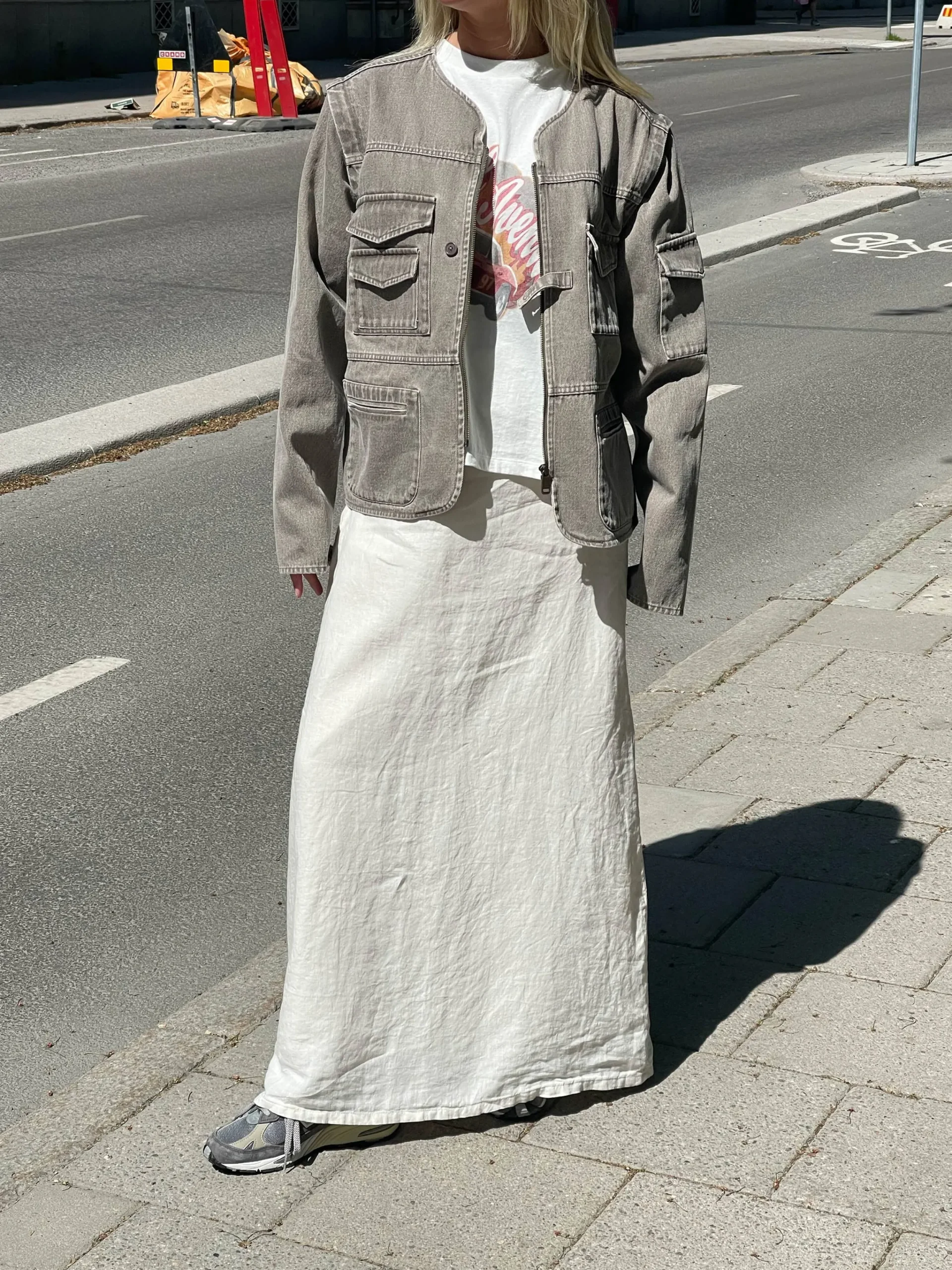 Djerf Avenue Utility Jacket Brown New