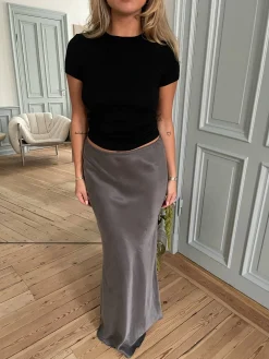 Djerf Avenue Vision Skirt Storm